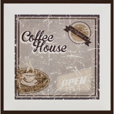 Monopol плитка с декором испанская Coffee Time Brown B 15X15