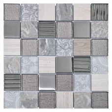 MATEX SPAIN мозаика для ванной и кухни Elements Grey 30X30