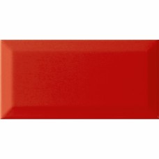 Monopol плитка испанская Rojo Brillo Bisel 10X20