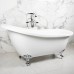 ALDWYCH Bagnodesign ванна овальная, ретро, на ножках, свободностоящая, литьевой акрил, 1700 x 760 мм