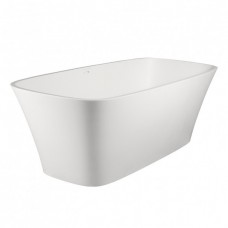 M-LINE Bagnodesign ванна овальная, свободностоящая, белый матовый литьевой камень 1700 x 770 мм
